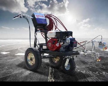 <b>冷噴劃線機雙槍噴頭,即走即停，附著力好</b>